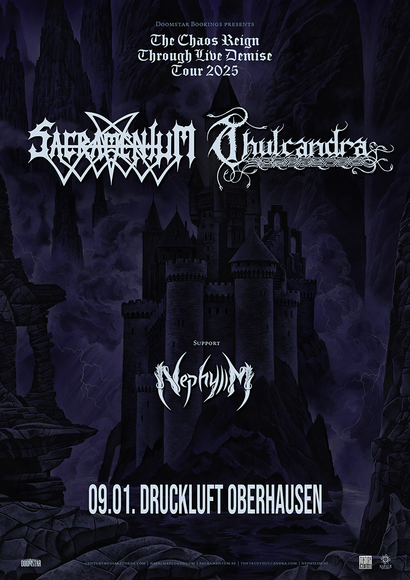 SACRAMENTUM + THULCANDRA – Oberhausen SACRAMENTUM + THULCANDRA - Oberhausen